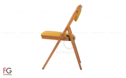 Ghế gỗ cafe đệm nỉ SENSI