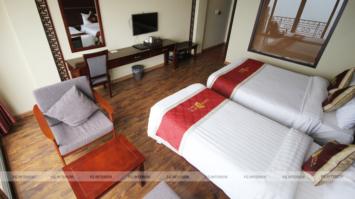 Vẻ đẹp yên bình ngọt ngào bên trong Sapa Vista hotel