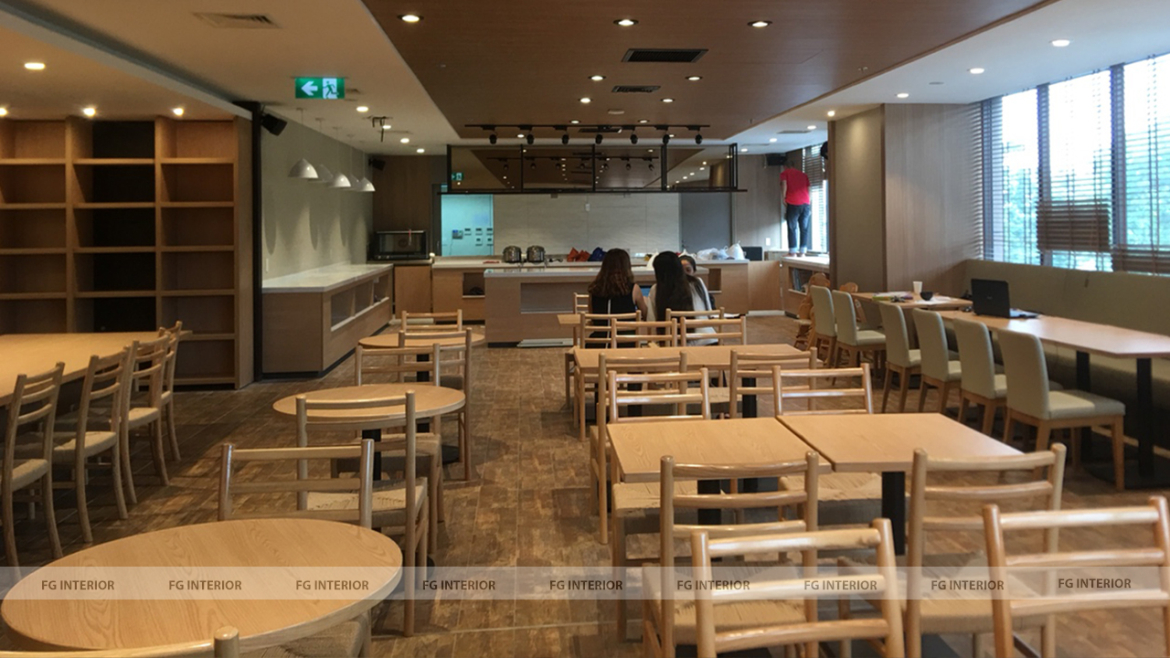 Phong cách thiết kế nội thất tối giản tại nhà hàng Roygent Parks 