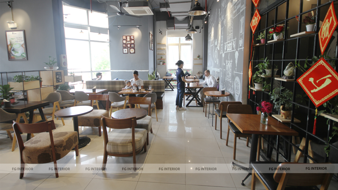Ung dung nhâm nhi cafe và ngắm cảnh tại The Cafein - chung cư N04 Thành Thái