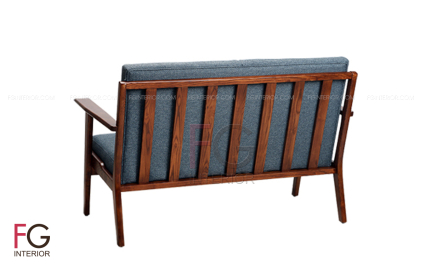 Sofa gỗ nệm cafe VIKEN