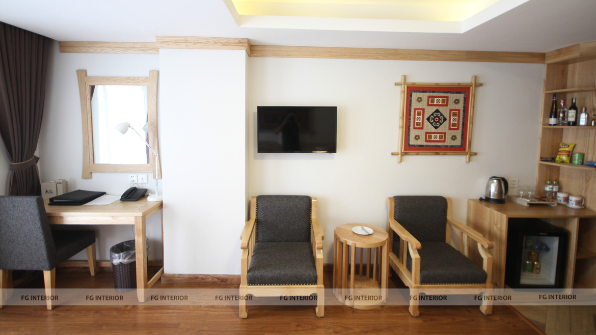 Vẻ đẹp sang trọng lộng lẫy tòa nhà khách sạn cao nguyên Sapa