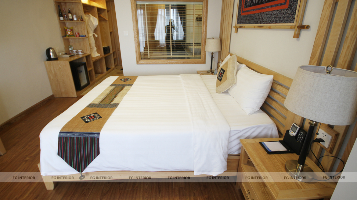 Vẻ đẹp sang trọng lộng lẫy tòa nhà khách sạn cao nguyên Sapa