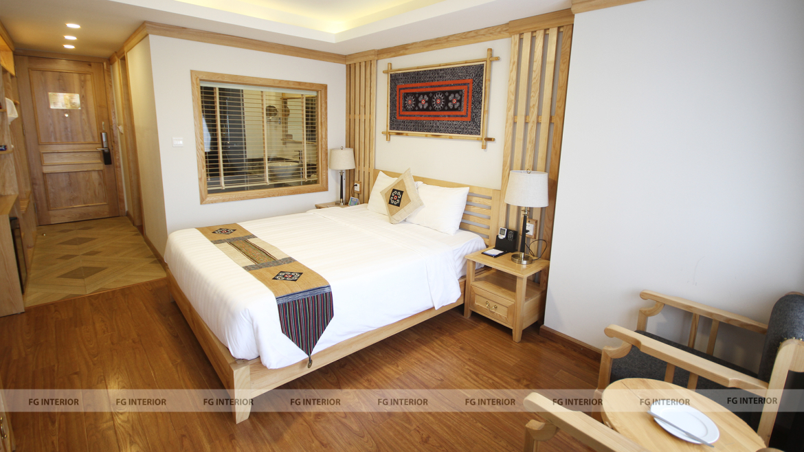 Vẻ đẹp sang trọng lộng lẫy tòa nhà khách sạn cao nguyên Sapa