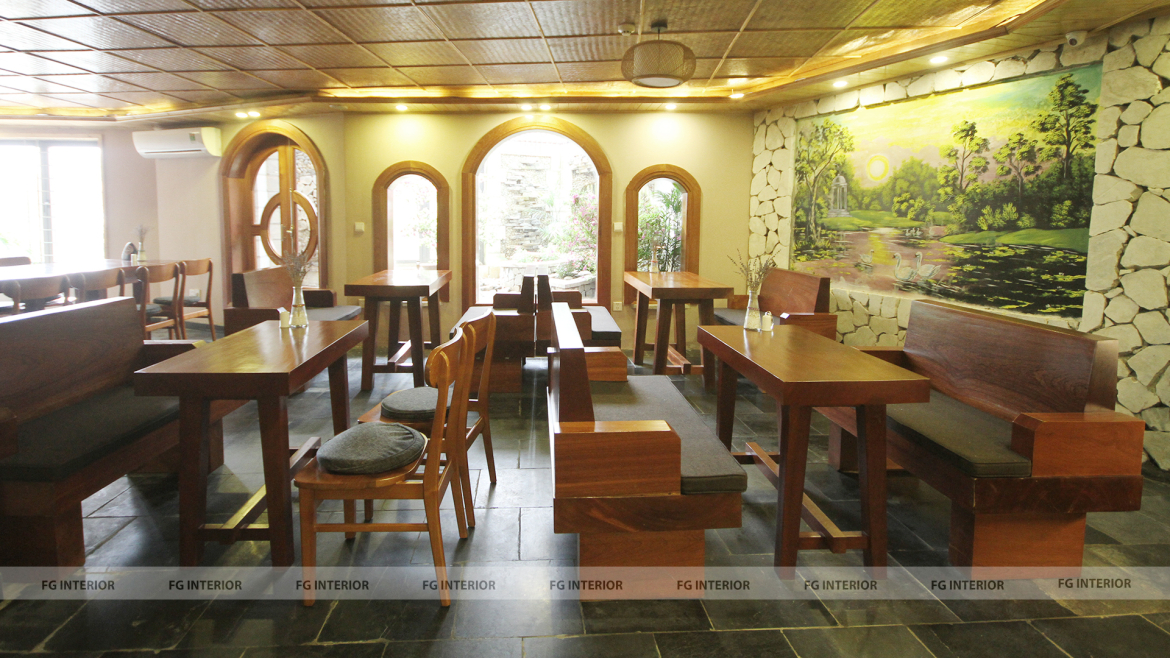 Ấn tượng với không gian lịch thiệp sang trọng tại nhà hàng Âu - khu nghỉ dưỡng cao nguyên Sapa