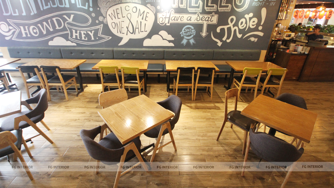 Nhà hàng Paloma Vincom Bà Triệu thay màu áo mới sang trọng