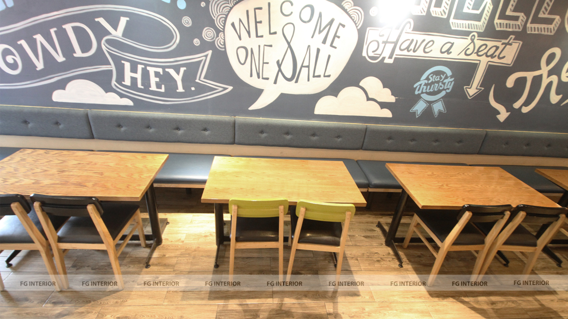 Nhà hàng Paloma Vincom Bà Triệu thay màu áo mới sang trọng