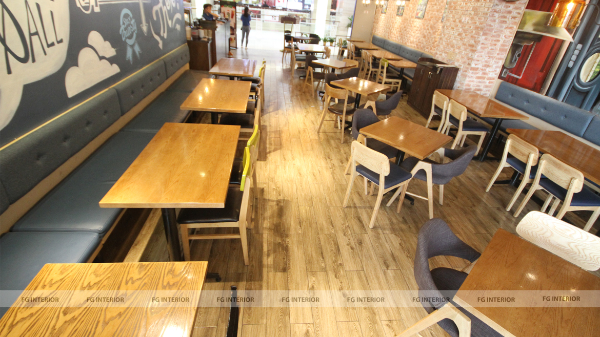 Nhà hàng Paloma Vincom Bà Triệu thay màu áo mới sang trọng