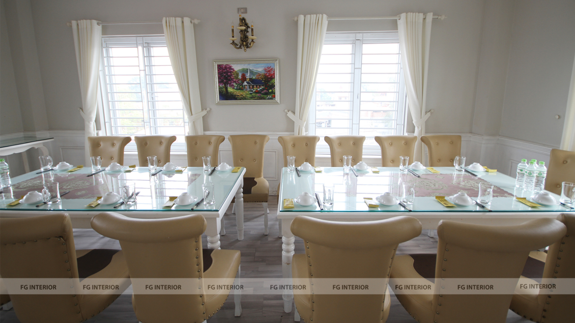 Nhà hàng Paris restaurant - phong cách tân cổ điển Pháp giữa thành phố Bắc Giang