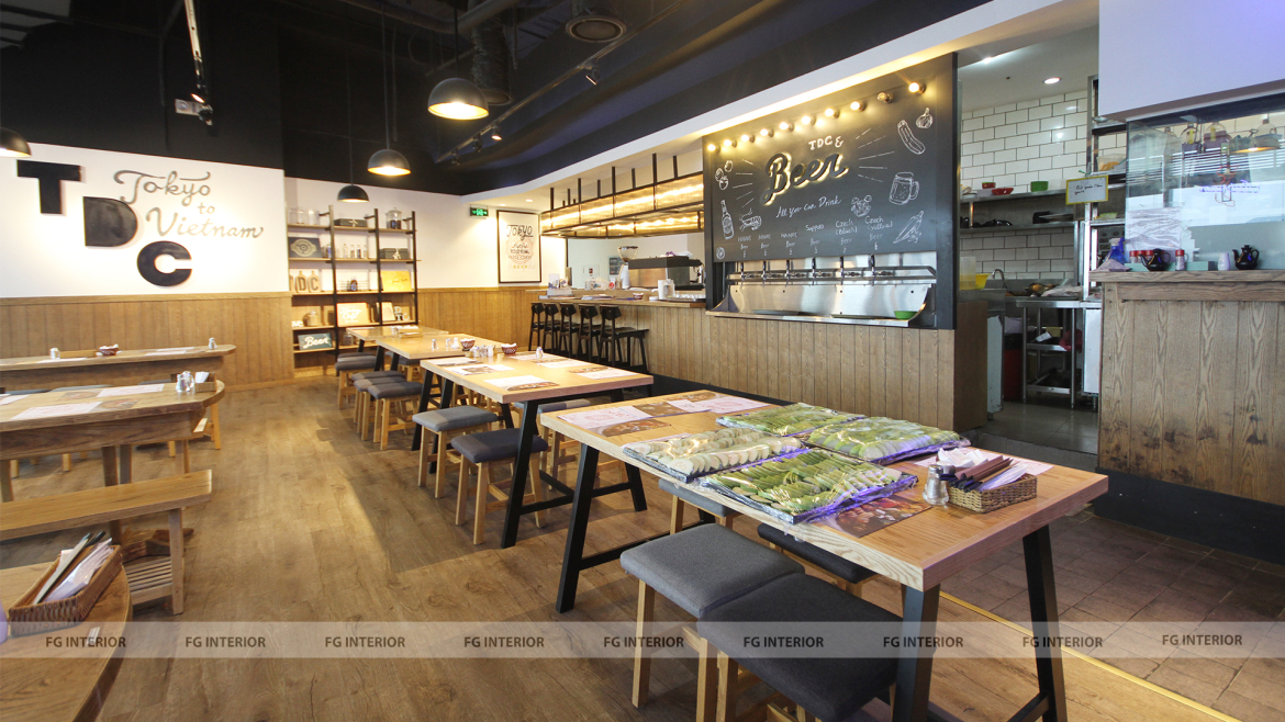 Thiết kế nội thất nhà hàng phong cách Á Đông đẹp đến từng chi tiết