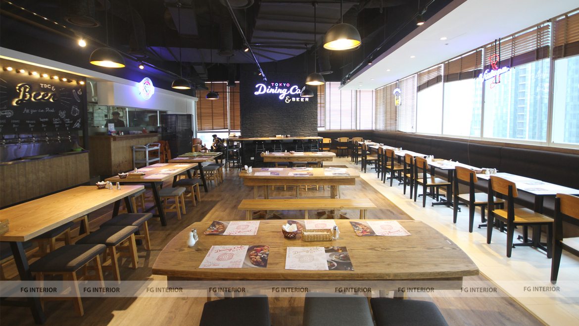 Thiết kế nội thất nhà hàng phong cách Á Đông đẹp đến từng chi tiết