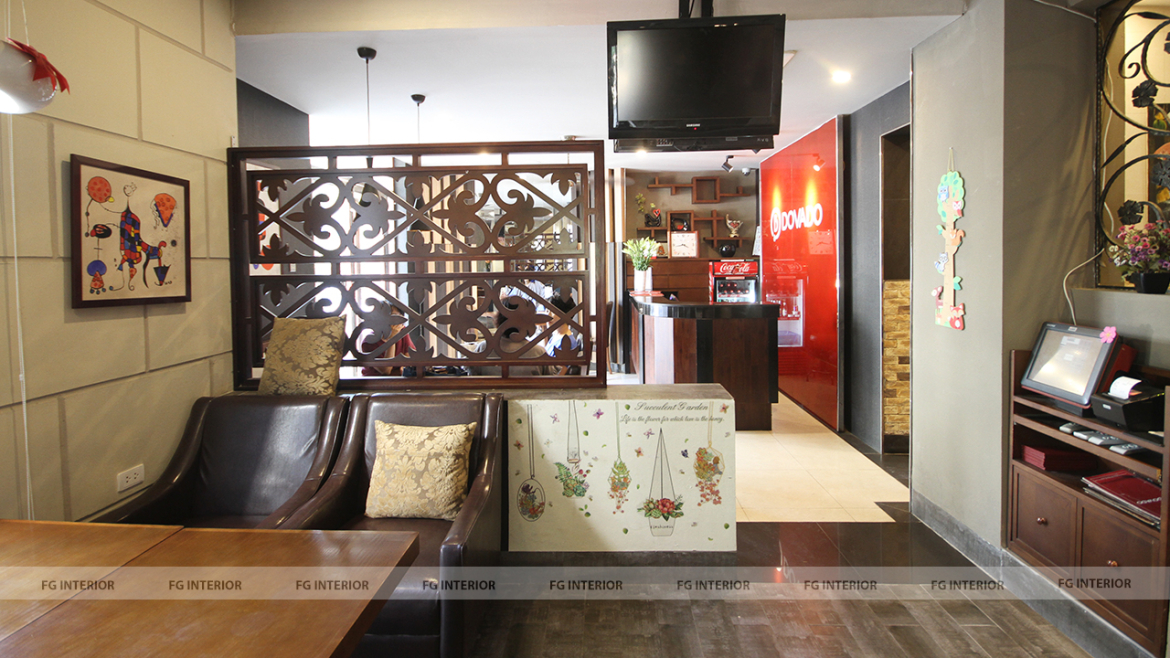 Dự án thiết kế nội thất nhà hàng Dovado 