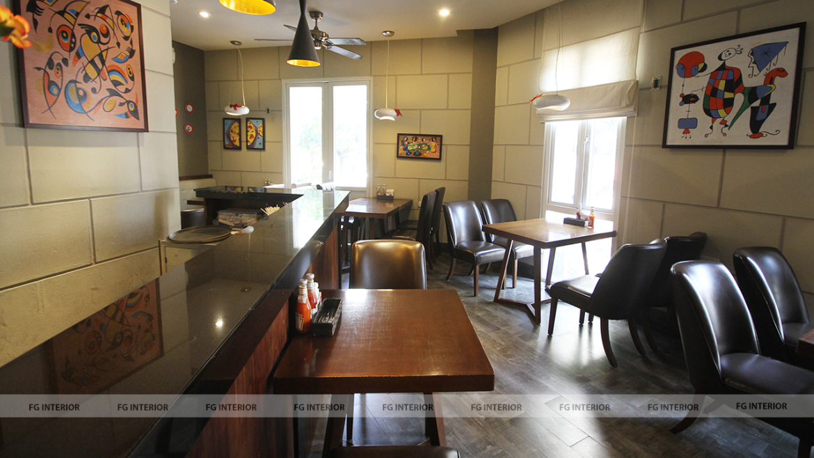 Dự án thiết kế nội thất nhà hàng Dovado 