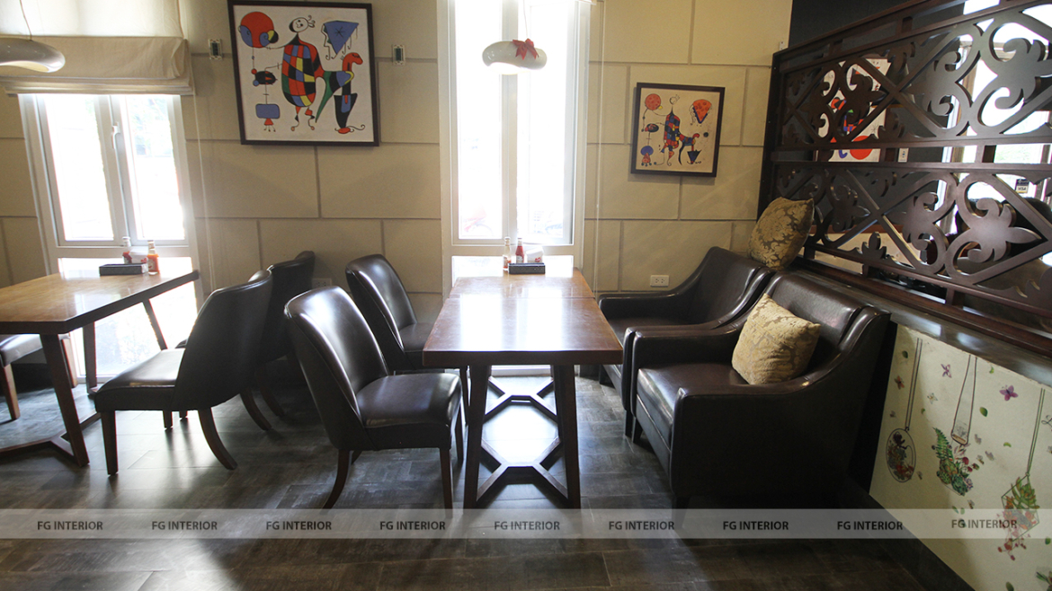 Dự án thiết kế nội thất nhà hàng Dovado 