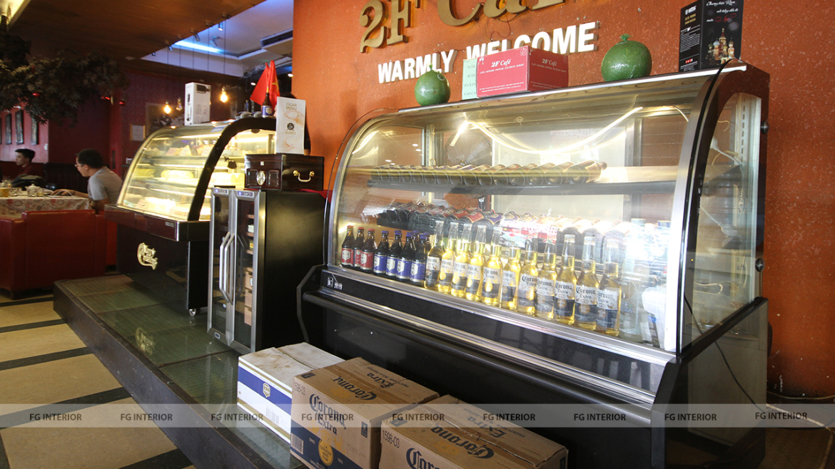 2F cafe - Không gian nội thất sang trọng