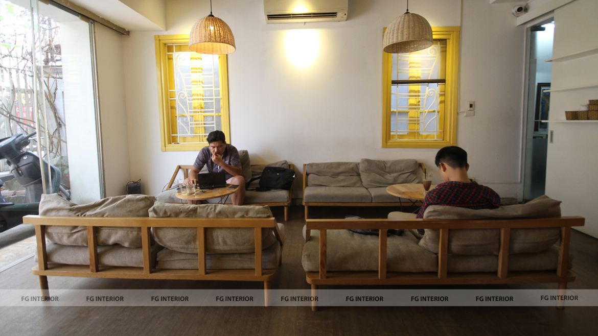 Vẻ đẹp thanh thoát mộc mạc của quán cafe Locals Trích Sài -Tây Hồ