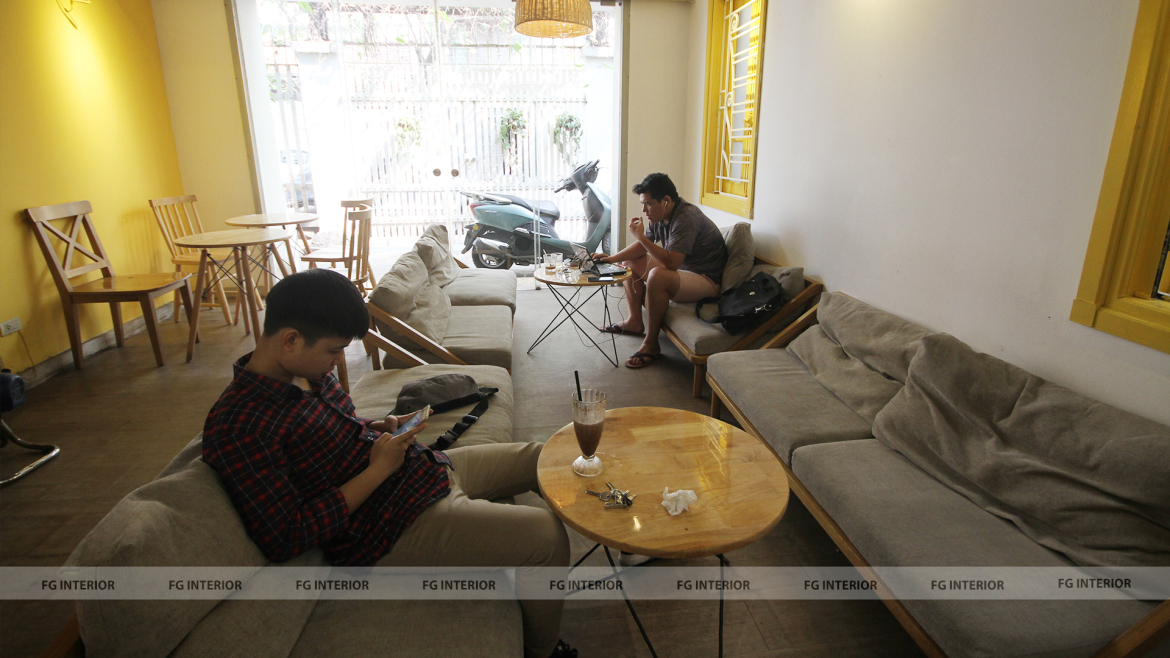 Vẻ đẹp thanh thoát mộc mạc của quán cafe Locals Trích Sài -Tây Hồ