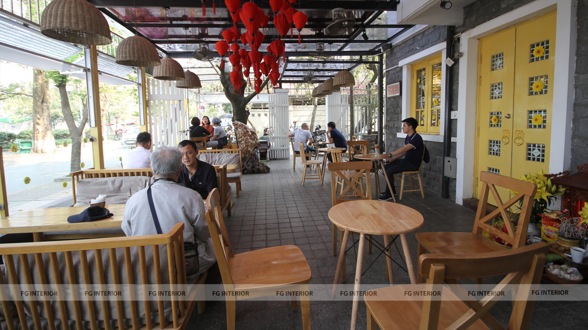 Vẻ đẹp thanh thoát mộc mạc của quán cafe Locals Trích Sài -Tây Hồ