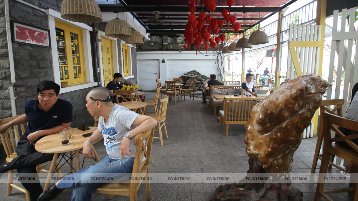 Vẻ đẹp thanh thoát mộc mạc của quán cafe Locals Trích Sài -Tây Hồ