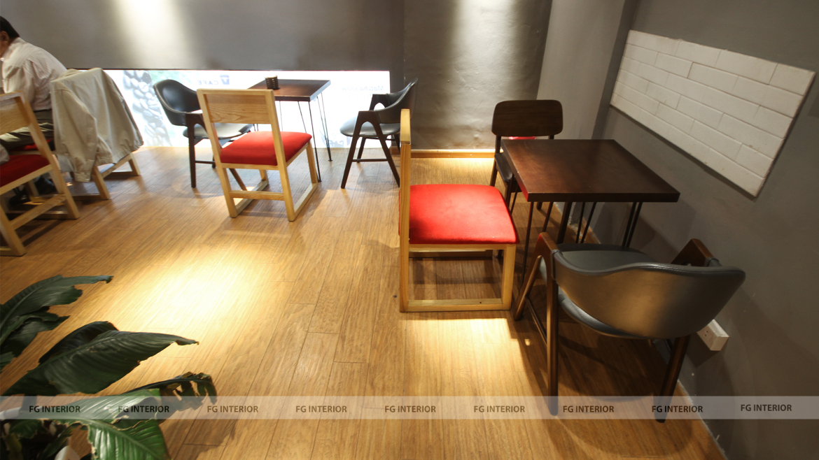 Phong cách thiết kế nội thất hiện đại Á Đông tại The cafein 17T11 Nguyễn Thị Định