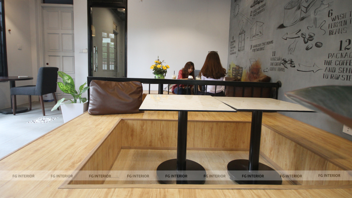 Điều đặc biệt trong thiết kế nội thất dự án The Cafein (233 Tô Hiệu)