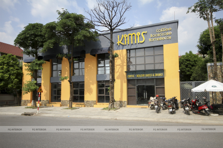 KIMIS Việt Trì - không gian cafe thoáng đãng