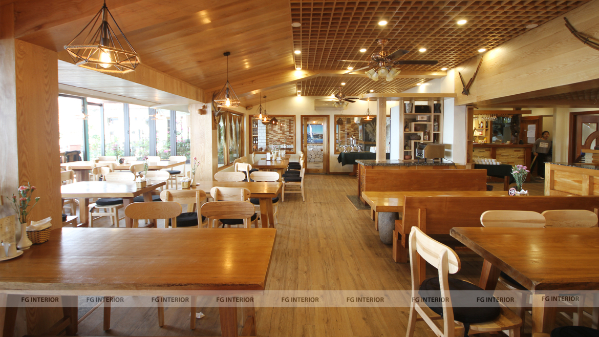 Vẻ đẹp sang trọng lấp lánh tại nhà hàng Sunny mountain