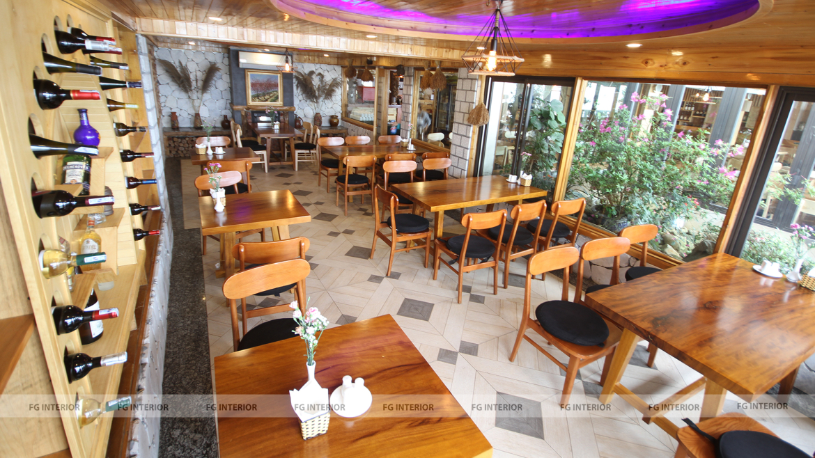 Vẻ đẹp sang trọng lấp lánh tại nhà hàng Sunny mountain