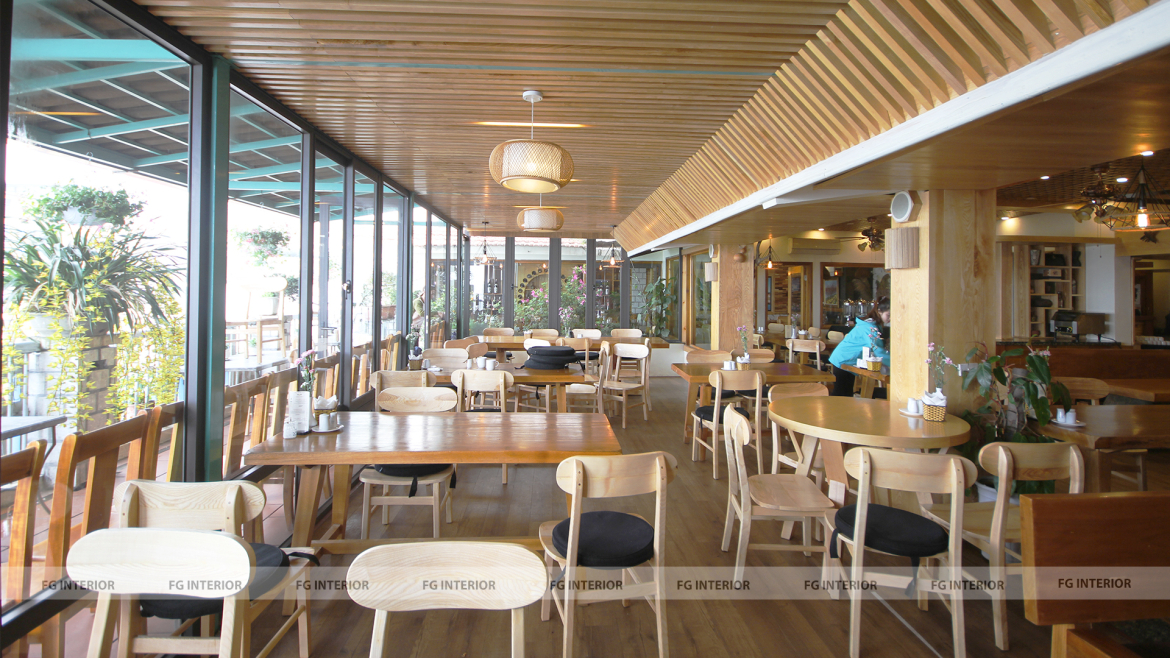 Vẻ đẹp sang trọng lấp lánh tại nhà hàng Sunny mountain