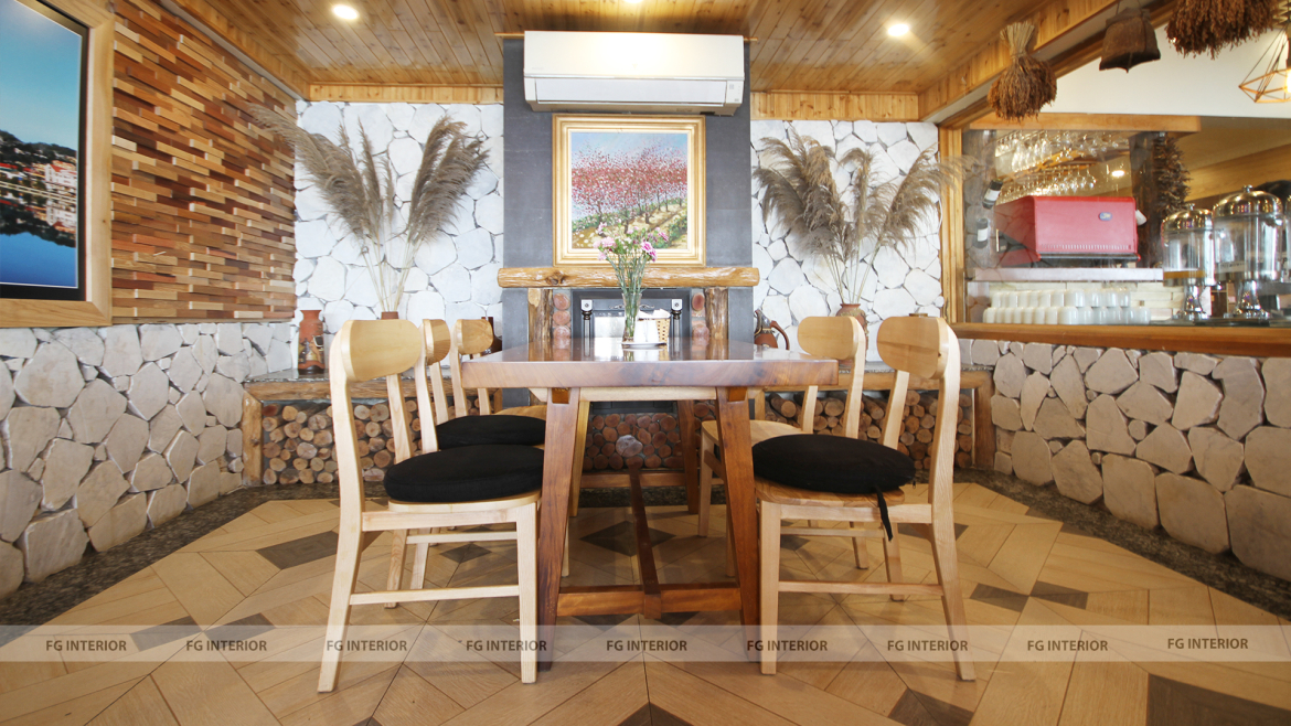 Vẻ đẹp sang trọng lấp lánh tại nhà hàng Sunny mountain