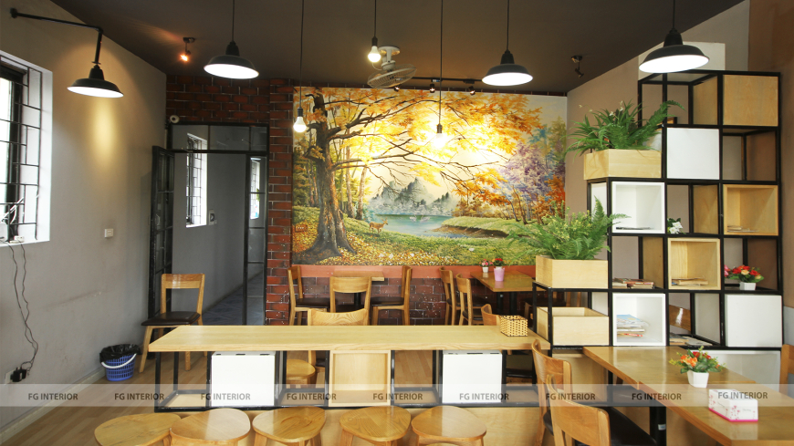 Tổng hợp những mẫu quầy kệ đẹp lung linh dành cho quán cafe hoặc nhà hàng